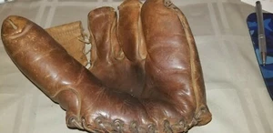 GUANTE DE BÉISBOL PREDICADOR ROE VINTAGE CUERO GENUINO JC HIGGINS 164 BONITO - Imagen 1 de 7
