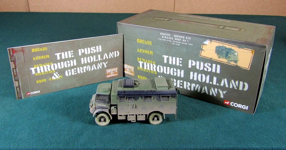 CORGI CLASSICS "PUSH THRU HOLLAND & GERMANY BEDFORD QLR WIRELESS" 1:50 LE C60306 - Image 1 of 4