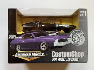 NIB ERTL Collectibles American Muscle Custom Shop '68 AMC Javelin Die-Cast Kit - Picture 1 of 10