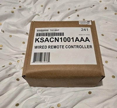 Carrier KSACN1001AAA Wired Remote Controller 781897 - White / Aluminum - Image 1 of 3