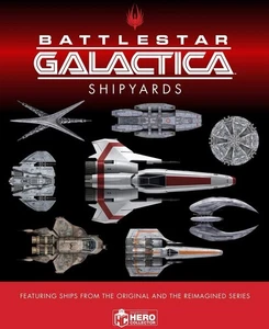 Eaglemoss Battlestar Galactica Shipyards Book Ft Original & Reimagined Ships - Picture 1 of 4