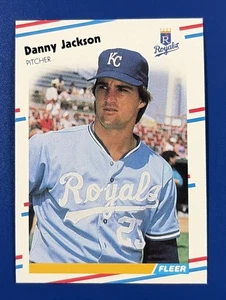 Fleer Baseball 1988 Danny Jackson Kansas City Royals #261 - Imagen 1 de 2