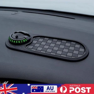 Dashboard Pad with Temporary Parking Numbe Anti-Slip Phone Mount Car Accessories - Photo 1 sur 30