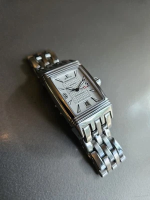 Jaeger Lecoultre Gran Sport Reverso on Bracelet; Automatic; Gorgeous + Rare! - Image 1 of 4