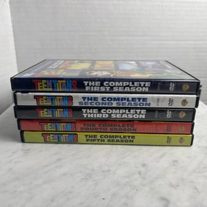 DC Teen Titans Complete Seasons 1-5 DVD Lot - Picture 1 of 1