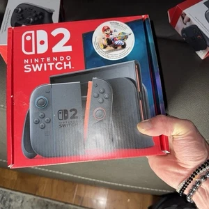 Nintendo Switch 2 🌎USA VERSION + Mario Kart World Game Console NEW ✅ FAST SHIP - Picture 1 of 4
