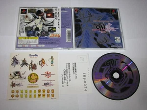 Oni Zero Fukkatsu Pandora Max Series 6 PS1 Japan import +sticker reg US Seller - Picture 1 of 7