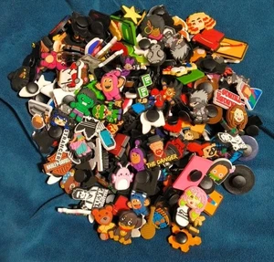 20pc Grab Bag Shoe Charms Fits Croc Jibbitz TV & Movies, Anime, Disney + More - Picture 1 of 2