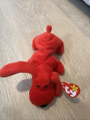 Ty Beanie Baby ROVER The Red Dog Baby Foto 1 de 4