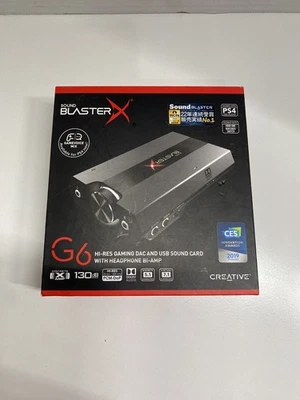 Sound BlasterX G6 External Sound Card Ps4 Xbox Pc - Image 1 of 3