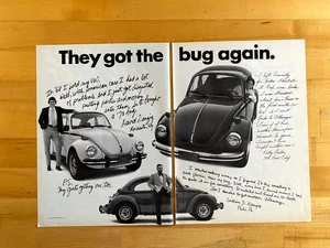 1973 Print Ad Volkswagen Bug - Picture 1 of 1