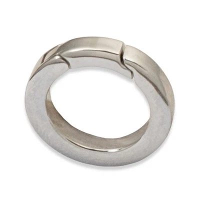 20mm Stainless Steel Carabiner Spring Clasp, Elegant Silver Snap Clasp 1Pc - Image 1 of 4