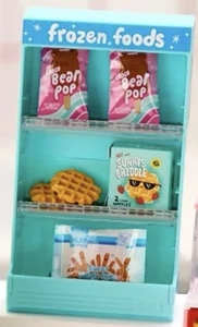 NEW Miniverse Make It Mini MY SPACES BLUE COLD CASE #2 FROZEN FOODS - Picture 1 of 3