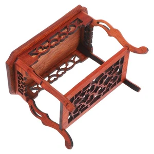 Base Teapot Wooden Plant Stool Indoor Stand Figurines - Picture 1 of 12