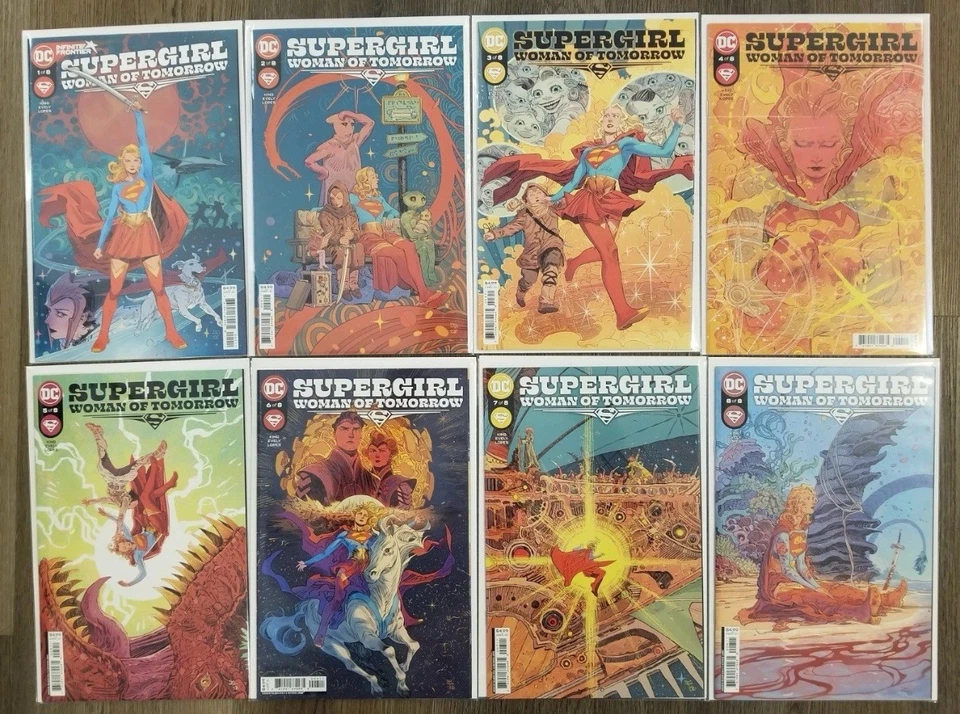 SUPERGIRL WOMAN OF TOMORROW #1-8 COVER A 1ST PRINT COMPLETE SET 2021 TOM KING  - Image 1 of 1