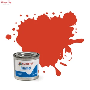 Humbrol No 174 Signal Red Satin Email Paint (14ml) - Bild 1 von 1