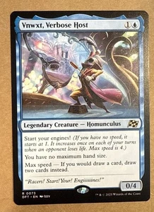 VNWXT, VERBOSE HOST x1 mtg NM-M Aetherdrift 1 Rare - Picture 1 of 2