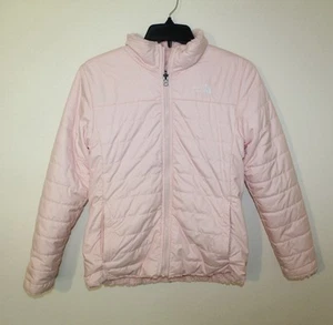 North Face Jacket Girls L (14/16) Pink Reversible Fleece Jacket Mix n Match - Picture 1 of 10