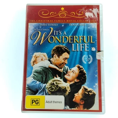 It's A Wonderful Life - James Stewart - Christmas Movie - DVD - Region 0 - Image 1 of 2