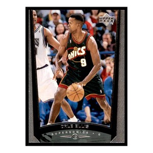 1998 Upper Deck #196 Dale Ellis Seattle SuperSonics Basketball Card