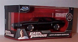 Jada 1/32 - Fast & Furious - Letty's Plymouth Barracuda - 97206 rbnt Box - Picture 1 of 1