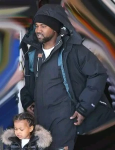 FW15 Supreme Uptown Down Parka S Small Black Down jacket Waterproof Kanye West - Picture 1 of 18