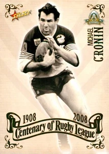 2008 Parramatta Eels NRL Select Centenary Card - Mick Cronin - Bild 1 von 3