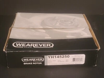 NEW IN BOX Carquest/ Advanve Auto Wearever Front Brake Rotor YH145250 - Image 1 of 2