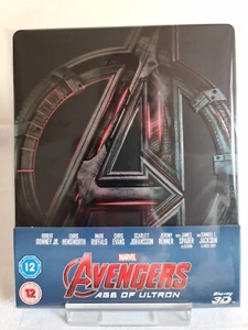 AVENGERS AGE OF ULTRON 3D BLU-RAY STEELBOOK, DISPATCH SAME DAY - Picture 1 of 12