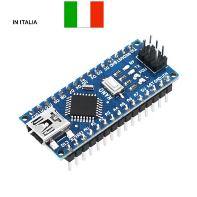 - SENZA MARCA//GENERICO - Arduino Nano V3 Compatibile Clone ATmega328P Micro-controller USB