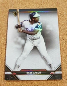 2021 Topps Triple Threads - 'Hank Aaron - Atlanta Braves' - Base - Bild 1 von 2
