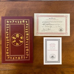 Easton Press - SNOW LEOPARD - by Peter Matthiessen - SIGNED Collector's Edition - Imagen 1 de 13