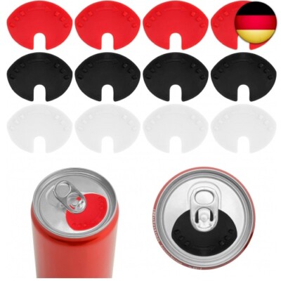 6 Stück Getränkedosen-Verschlüsse - Bunte Deckel Für Cola, Bier & Limo