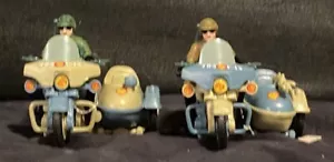 Giocattoli Moto Militari FORCE - 485 C-12 - Simbolo Unicorno - Blu/Verde - 3" - Foto 1 di 8