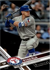 2017 Topps Black #637 Ryan Rua /66 - NM-MT