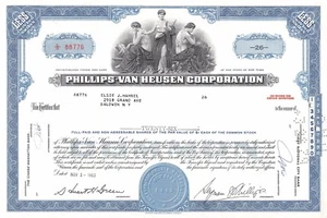 Philipps-Van Heusen Corporation New-York 1963 26 Shares  (88776) - Imagen 1 de 2
