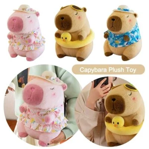Simulation Capybara Doll Beachwear Animal Doll Birthday Gift - Picture 1 of 9