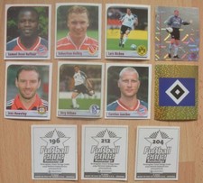 Panini football Bundesliga 2001/2002 / choose 10 stickers from list / 01 02 
