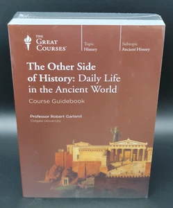 GREAT COURSES Other Side Of History Daily Life In Ancient World Guidebook & DVDs - Foto 1 di 6