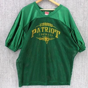 Vintage Rawlings X Patriots Football Jersey Mens Green Short Sleeve Size 2XL - Picture 1 of 9