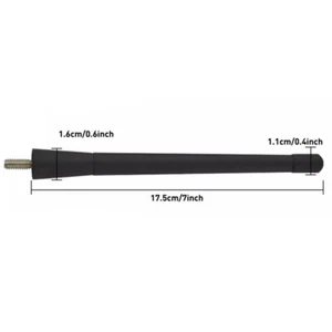 OE 7" Short Mast AM/FM Radio Antenna w/Screws Kit for Jeep Patriot 2007-2017 - Picture 1 of 9