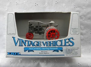 Ertl Vintage Vehicles McCormack Deering Farmall Die Cast Metal Replica In Box - Picture 1 of 9