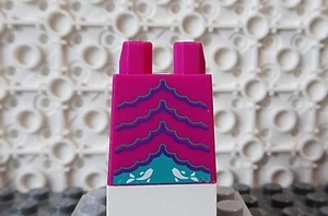 LEGO Lower Body, Skirt with Dark Turquoise for BAM2022, Princess / Queen - Picture 1 of 4