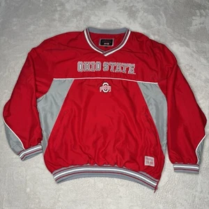 Vintage Herren Ohio State Pullover Jacke Größe Extra Large gebraucht rot - Bild 1 von 5