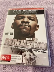 Redemption Jamie Foxx Gangster Stan "Tookie" Williams True Story DVD Region 4 - Picture 1 of 4