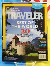 National Geographic Traveler Magazine December 2013 January 2014 20 Must See...
