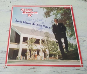 EX SIGNED George Hamilton IV – Back Home At The Opry RCA Victor – PL 10192 - Foto 1 di 3