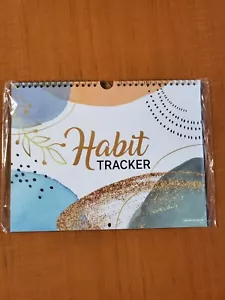 Habit Tracker Calendar - Inspirational Habit Journal with Spiral Binding - Daily - Picture 1 of 4