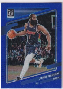 2021-22 Panini Chronicles Donruss Optic NBA No. 611 James Harden Blue 87/99 - Picture 1 of 2