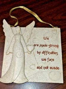 Inspirational Angel Plaque - Foto 1 di 1